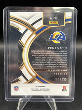 Load image into Gallery viewer, 2023 Panini Select #199 Puka Nacua White Prizms Die Cuts #/199
