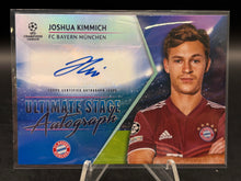 Load image into Gallery viewer, 2021-22 Topps UEFA Champions League Joshua Kimmich Autographs Blue #/99
