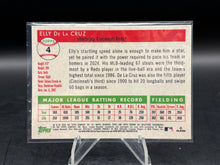 Load image into Gallery viewer, 2025 Topps Chrome Platinum #4 Elly De La Cruz Orange Wave Refractors #/25
