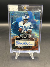 Load image into Gallery viewer, 2025 Leaf Optichrome #A-BS1 Barry Sanders Aquatic Autographs Lazer Turtle
