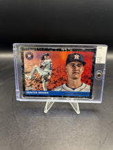 Load image into Gallery viewer, 2025 Topps Chrome Platinum Hunter Brown Platinum Toile Cream  #/10
