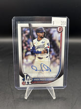 Load image into Gallery viewer, 2025 Bowman #PRV-AP Andy Pages Rookies and Veterans Autographs
