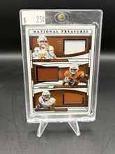 Load image into Gallery viewer, 2025 National Treasures Coll. Blue, Ewers, Bond Team Trio Materials Bue #/75
