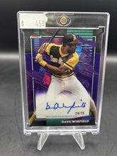 Load image into Gallery viewer, 2026 Finest #FA-DW Dave Winfield Finest Autographs Purple Refractors #/75
