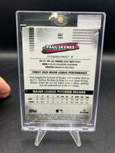 Load image into Gallery viewer, 2026 Finest #210 Paul Skenes Blue Refractors #/150
