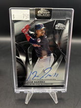 Load image into Gallery viewer, 2025 Topps Chrome Black #CBA-JRA José Ramírez Chrome Black Autographs
