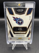 Load image into Gallery viewer, 2025 Panini Select #RSW-CWD Cam Ward Rookie Swatches White Prizm #/99
