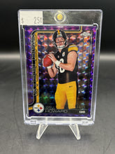Load image into Gallery viewer, 2025 Topps Chrome #321 Will Howard Purple Geometric Refractor #/75
