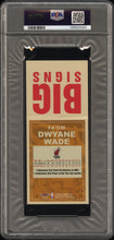 Load image into Gallery viewer, 2003 Fleer Platinum Big Signs #8 Dwyane Wade Big Signs PSA 9

