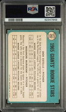 Load image into Gallery viewer, 1965 Topps #282 Giants Rookies Giant Rookies PSA Authentic Auto 10
