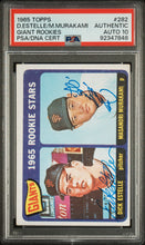 Load image into Gallery viewer, 1965 Topps #282 Giants Rookies Giant Rookies PSA Authentic Auto 10
