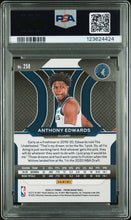 Load image into Gallery viewer, 2020 Panini Prizm #258 Anthony Edwards PSA 9
