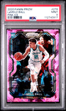 Load image into Gallery viewer, 2020 Panini Prizm #278 Lamelo Ball Pink Ice PSA 9
