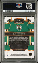 Load image into Gallery viewer, 2023 Panini Select #45 Jayson Tatum Blue Cracked Ice PSA 9

