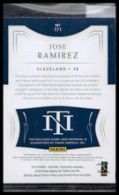 Load image into Gallery viewer, 2019 Panini National Treasures #171 Jose Ramirez #/99
