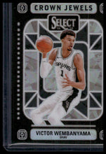 Load image into Gallery viewer, 2024-25 Panini Select #8 Victor Wembanyama Crown Jewels
