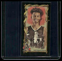 Load image into Gallery viewer, 2023 Topps Allen &amp; Ginter #271 Victor Wembanyama Mini Black Border
