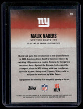 Load image into Gallery viewer, 2025 Topps Signature Class #40 Malik Nabers Autographs Green #/150
