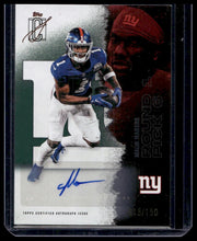 Load image into Gallery viewer, 2025 Topps Signature Class #40 Malik Nabers Autographs Green #/150

