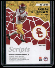 Load image into Gallery viewer, 2021 Panini Mosaic Draft Picks #SM-AR Amon-Ra St. Brown Scripts Mosaic
