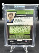 Load image into Gallery viewer, 2004 Topps Pristine #87 Eli Manning Refractors #/1099
