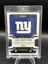 Load image into Gallery viewer, 2025 Panini Certified Cam Skattebo Freshman Fabric Mirror Signatures Teal #/199
