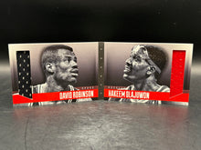 Load image into Gallery viewer, 2013-14 Preferred D. Robinson / H. Olajuwon One on One Mem. #/199

