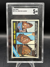 Load image into Gallery viewer, 1966 Topps #217 National League (W. Mays / W. McCovey / B. Williams)
