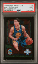 Load image into Gallery viewer, 2013-14 Panini Innovation #49 Klay Thompson Stained Glass PSA 9
