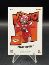 Load image into Gallery viewer, 2024 Panini Absolute #12 Xavier Worthy Kaboom Horizontal
