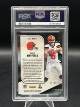 Load image into Gallery viewer, 2018 Rookies &amp; Stars Baker Mayfield Stellar Rookies Signatures PSA 10 #/25
