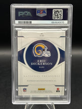 Load image into Gallery viewer, 2021 Panini National Treasures #S-ED Eric Dickerson Signatures Gold PSA 10 #/49
