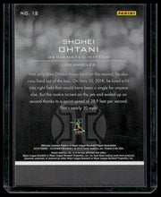 Load image into Gallery viewer, 2018 Panini Chronicles #12 Shohei Ohtani Illusions
