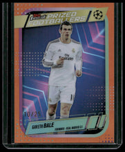 Load image into Gallery viewer, 2025-26 Finest UEFA Club Gareth Bale Prized Footballers Orange Refractor #/25
