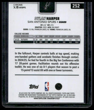 Load image into Gallery viewer, 2025-26 Topps Chrome #252 Dylan Harper Basketball Refractor
