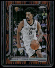 Load image into Gallery viewer, 2025-26 Topps Chrome #252 Dylan Harper Basketball Refractor
