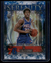 Load image into Gallery viewer, 2025-26 Topps Chrome #SY-13 VJ Edgecombe Serenity Blue Refractor #/150
