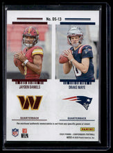 Load image into Gallery viewer, 2024 Panini Contenders Drake Maye, Jayden Daniels Rookie Ticket Dual Swatches
