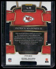 Load image into Gallery viewer, 2023 Panini Select #49 Patrick Mahomes II Orange Prizms Die Cuts #/499
