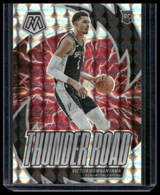Load image into Gallery viewer, 2023-24 Panini Mosaic #8 Victor Wembanyama Thunder Road Mosaic
