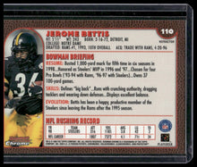 Load image into Gallery viewer, 1999 Bowman Chrome #110 Jerome Bettis Refractors
