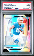 Load image into Gallery viewer, 2024 Panini Prizm #365 Ladd Mcconkey Autograph PSA 9
