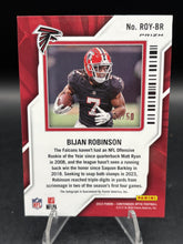 Load image into Gallery viewer, 2023 Contenders Optic Bijan Robinson Rookie of the Year Contenders Orange #/50
