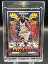 Load image into Gallery viewer, 2024-25 Panini Prizm Black #19 James Harden Groovy
