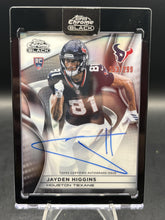 Load image into Gallery viewer, 2025 Topps Chrome Black #RAU-JH Jayden Higgins Rookie Autographs #/299
