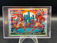 Load image into Gallery viewer, 2024 Donruss Optic #2 Brock Purdy / Deebo Samuel Downtown Duos
