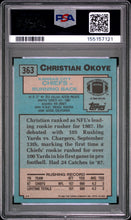 Load image into Gallery viewer, 1988 Topps #363 Christian Okoye PSA 10
