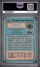 Load image into Gallery viewer, 1988 Topps #363 Christian Okoye PSA 9
