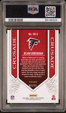Load image into Gallery viewer, 2023 Panini Rookies &amp; Stars Crusade #CR2 Bijan Robinson Crusade-Red PSA 10
