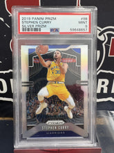 Load image into Gallery viewer, 2019 Panini Prizm #98 Stephen Curry Silver Prizm PSA 9
